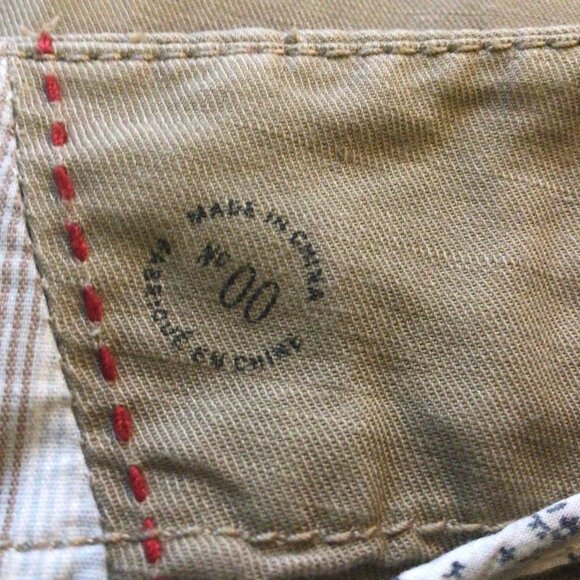 Daughters Of The Liberation Pants Women’s 00 Tan Khaki Linen Utility Wide Leg - Picture 8 of 10